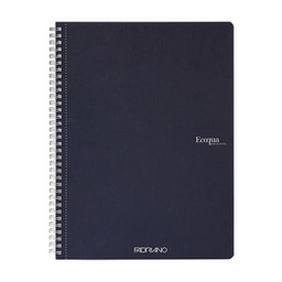 [94787] Maxiquaderrno A4 70fg 90gr 5mm Ecoqua Original spiralato blu scuro Fabriano