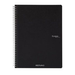 [94788] Maxiquaderrno A4 70fg 90gr 5mm Ecoqua Original spiralato nero Fabriano