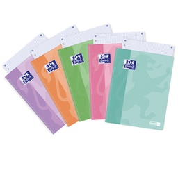 [94878] Maxiquad. Spiralato A4+ 1 rigo 120fg 90g colori ass. PastelOn OXFORD