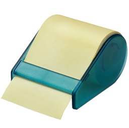 [77320] MEMOIDEA TAPE DISPENSER+1RICARICA GIALLO PASTELLO