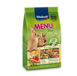 [92116] Menu alimento per conigli nani 1Kg