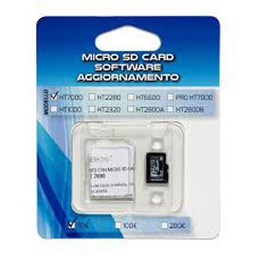 [80963] MICRO SD CARD agg. 100/200eu HT2800 per seriali da DQ150480001 a DQ150481200