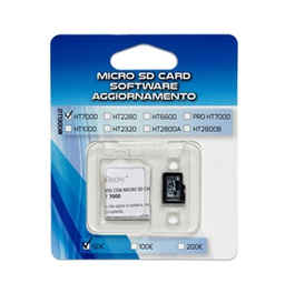 [80965] MICRO SD CARD aggiornamento 100/200eu per verificabanconote HT7000