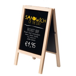 [77149] Mini LAVAGNA SANDWICH FAGGIO 25x15,2cm Securit