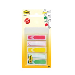 [45660] MINISET 100 Post-itÂ® INDEX 684-4ARR1EU FORMATO FRECCIA