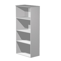 [74402] MOBILE ALTO A GIORNO 80X35cm H180cm GRIGIO - EASY