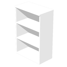 [74393] MOBILE MEDIO A GIORNO 80X35cm H120cm BIANCO - EASY