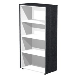 [74317] MOBILE MEDIO-ALTO A GIORNO 82,8X43cm H158,2cm NERO VEN. - PRESTIGE