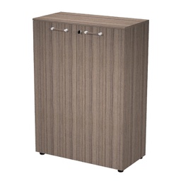 [97026] Mobile medio con ante ELEGANCE 90x45,2x126,2Hcm Noce Toscano