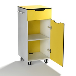 [89692] MOBILE QUADRO  ADVANCED GIALLO - CON ANTA E DUE MANIGLIE
