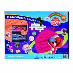 [96183] Model  Puzzle Galaxy Glow in the Dark DidO'