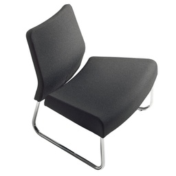 [95114] Modulo curva esterna divano Slastic SLL senza braccioli nero