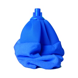 [98190] Mop Tornado in microfibra con rete 123gr colore blu