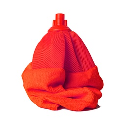 [98188] Mop Tornado in microfibra con rete 123gr colore rosso
