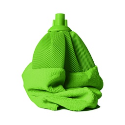 [98191] Mop Tornado in microfibra con rete 123gr colore verde