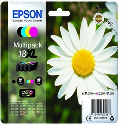 [EPST18164012] MULTIPACK 18XL CONTENENTE N.4 CARTUCCE SERIE 18XL/MARGHERITA