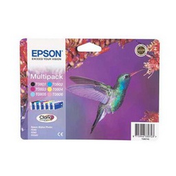 [EPST08074011] MULTIPACKT080 6 COL. NERO CIANO MAG.GIALLOCIANO CHIARO MAG.CHIARO BLISTER C/RF