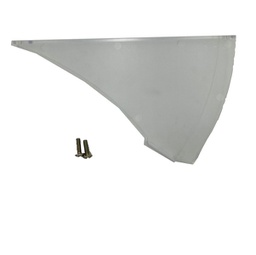 [70731] 'n.10 PLASTIC SAFETY SHIELD (scherm+fermafogli) x Taglierina 3023 Tittanium