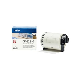 [BRODK22246] Nastro ades in carta Nero/Bianco 103.6 mm-30.48 metri lunghezza per QL1100/1110N
