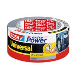 [47198] NASTRO ADESIVO 25mtx50mm GRIGIO tesa® Extra Power Universal