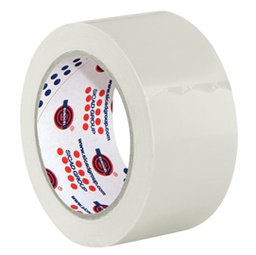 [30777] Nastro adesivo 50mm x 66m Bianco PVC 330 Eurocel