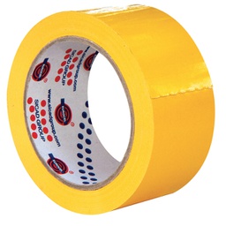 [30776] Nastro adesivo 50mm x 66m Giallo PVC 350 Eurocell