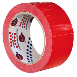 [30779] Nastro adesivo 50mm x 66m Rosso PVC 350 Eurocell