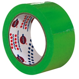 [97487] Nastro adesivo 50mm x 66m Verde PVC 350 Eurocel