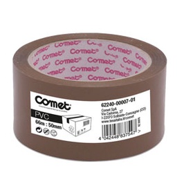 [37919] NASTRO ADESIVO 66MTX50MM AVANA PVC 62-240 COMET