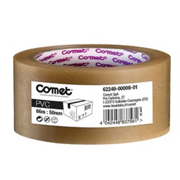 [37920] NASTRO ADESIVO 66MTX50MM TRASP.PVC 62-240 COMET