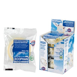 [87012] Nastro adesivo Ecophan 19mmx10mt in caramella Eurocel