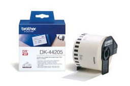 [BRODK44205] NASTRO ADESIVO IN CARTA 62MM X 30,48MT NERO/BIANCO