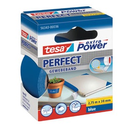 [37933] NASTRO ADESIVO TELATO 38MMX2,7MT BLU 56343 XP PERFECT