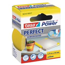 [37934] NASTRO ADESIVO TELATO 38MMX2,7MT GIALLO 56343 XP PERFECT