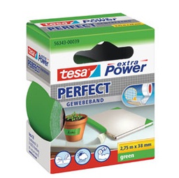 [51407] NASTRO ADESIVO TELATO 38MMX2,7MT VERDE 56343 XP PERFECT
