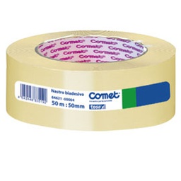 [62507] NASTRO BIADESIVO 50MTX50MM TRASP. 64-621 TERMO SINGOLO COMET