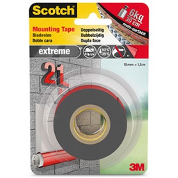 [59101] Nastro biadesivo Scotch FIX Extreme 19MMX1,5MT EXTRA-FORTE grigio Scotch®