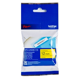 [BROMK631BZ] NASTRO BROTHER MK631 12MMX8MT NERO/GIALLO