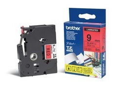 [BROTZE421] NASTRO BROTHER TZ-E421 9MMX8MT NERO/ROSSO