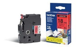 [BROTZE441] NASTRO BROTHER TZE-441 18MMx8MT NERO/ROSSO