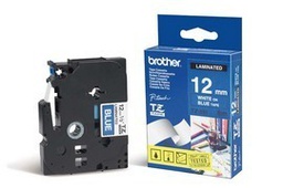[BROTZE535] NASTRO BROTHER TZ-e535 12MMx8MT BIANCO/BLU
