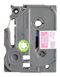 [BROTZEMQP35] NASTRO BROTHER TZ-EMQP35 12MMX5MT BIANCO/ROSA SHOCKING