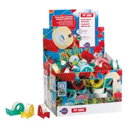 [87010] Nastro in chiocciola PP2000 15mmx10mt col. ass. Eurocel