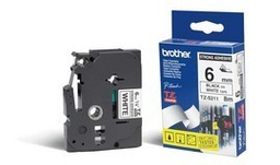 [BROTZES211] NASTRO LAM.CON ADESIVO RESIST.TZE-S211 6MMx8MT NERO/BIANCO