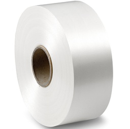[88202] Nastro liscio 6800 50mmx100mt colore bianco 01 Brizzolari