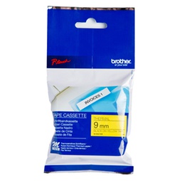 [BROMK621BZ] NASTRO MK621 9MMX8MT NERO/GIALLO