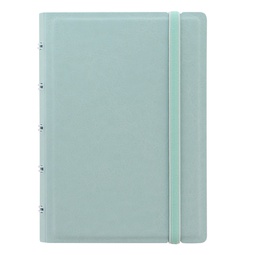 [94803] Notebook Pocket f.to 144x105mm righe 56 pag verde pastello similpelle Filofax