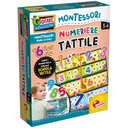 [93553] Numeriere tattile Montessori Plus Lisciani