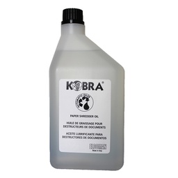 [86883] Olio per distruggidocumenti - flacone 1lt - Kobra