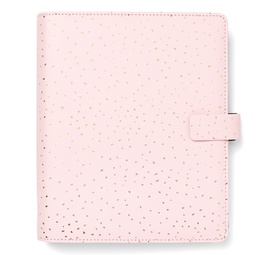 [94937] Organiser f.to A5 233x217x46mm c/cinturino Confetti rosa Filofax